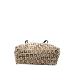 Fendi Mini Zucchino Canvas Roll Tote