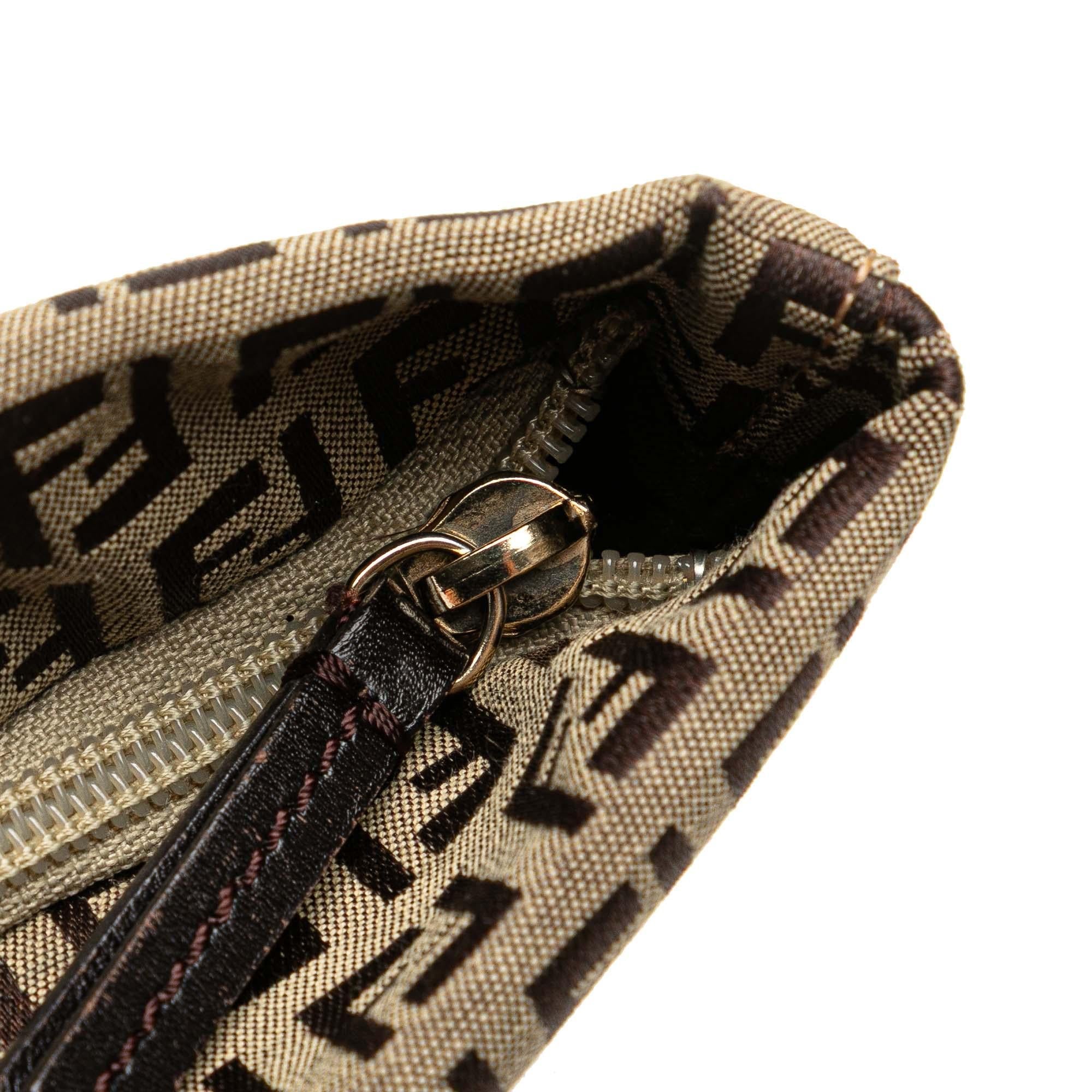 Fendi Mini Zucchino Canvas Superstar Tote