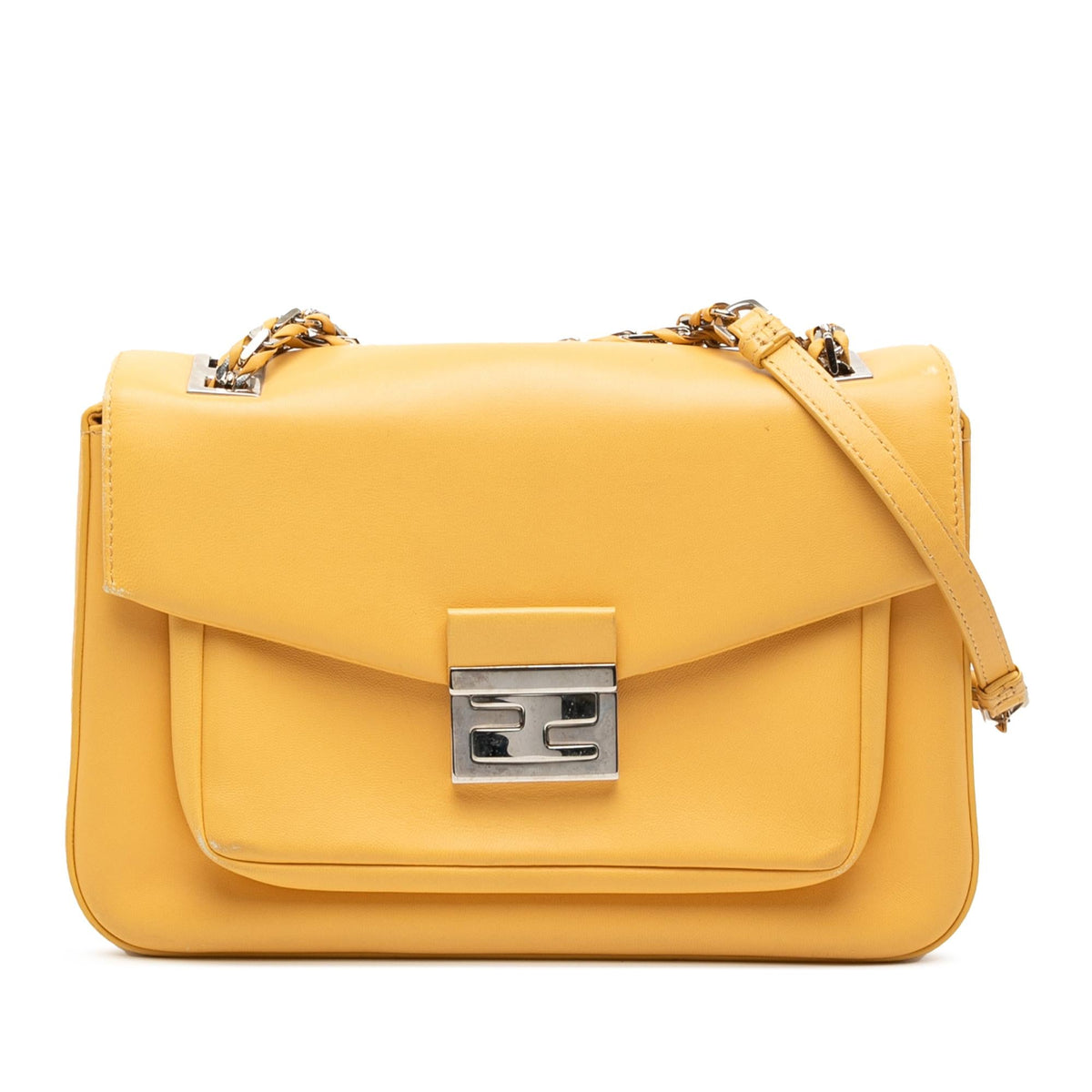 Fendi Nappa Be Baguette Crossbody