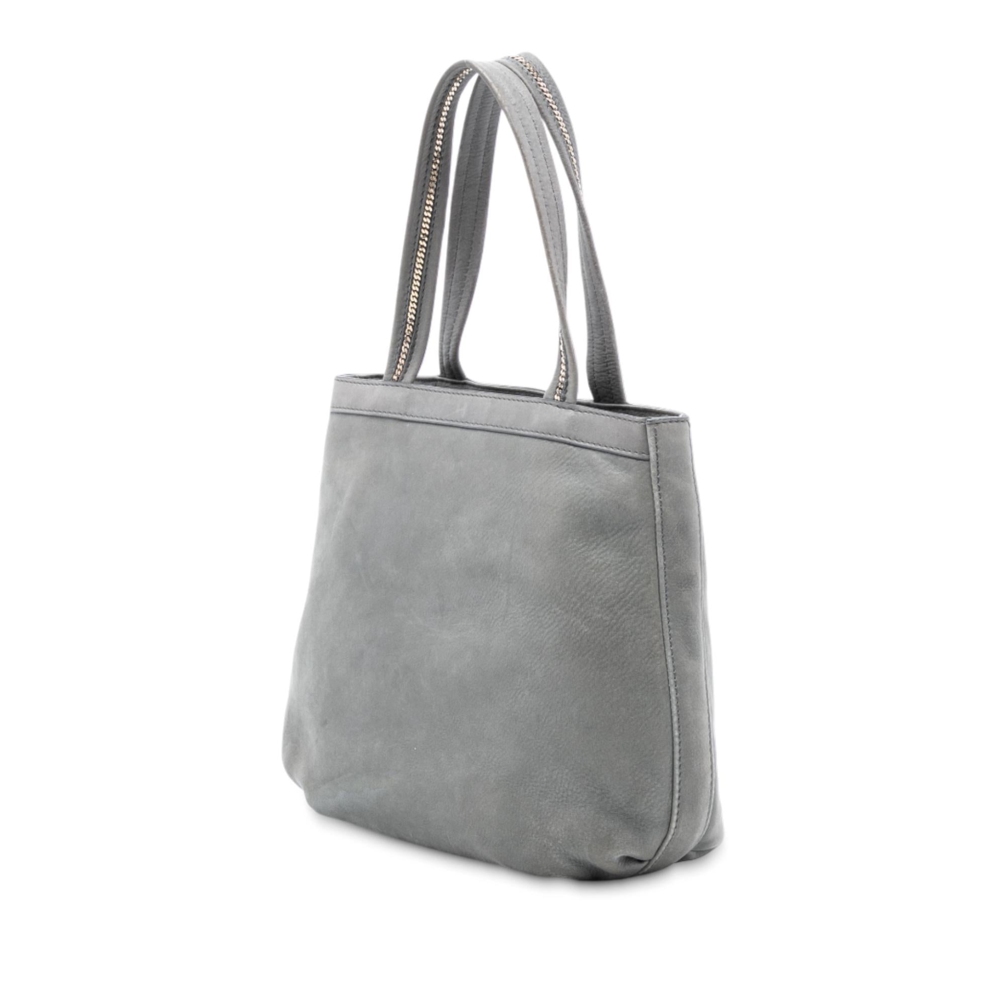Fendi Nubuck FF Chains Tote