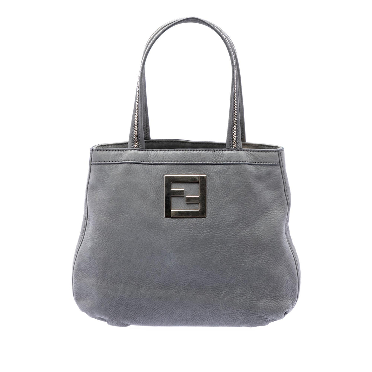 Fendi Nubuck FF Chains Tote