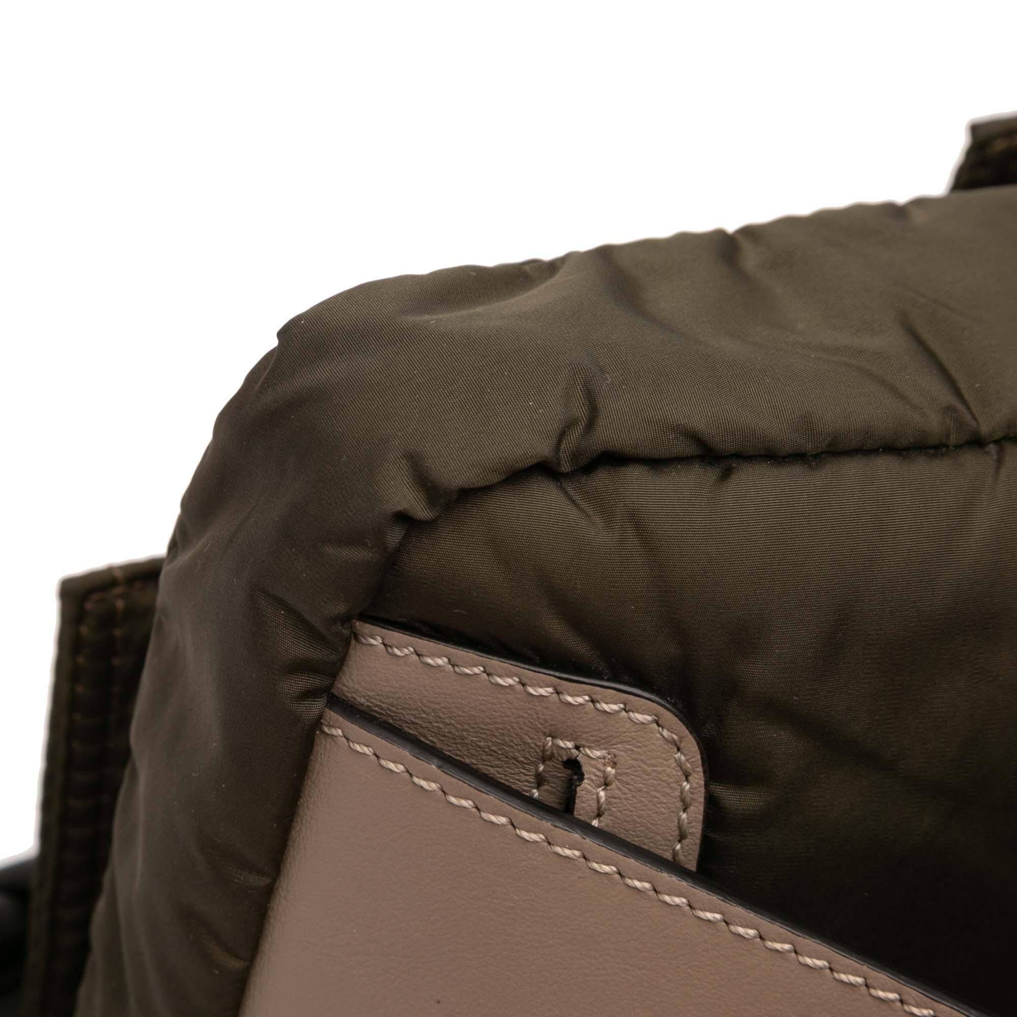 Fendi Nylon Convertible Baguette
