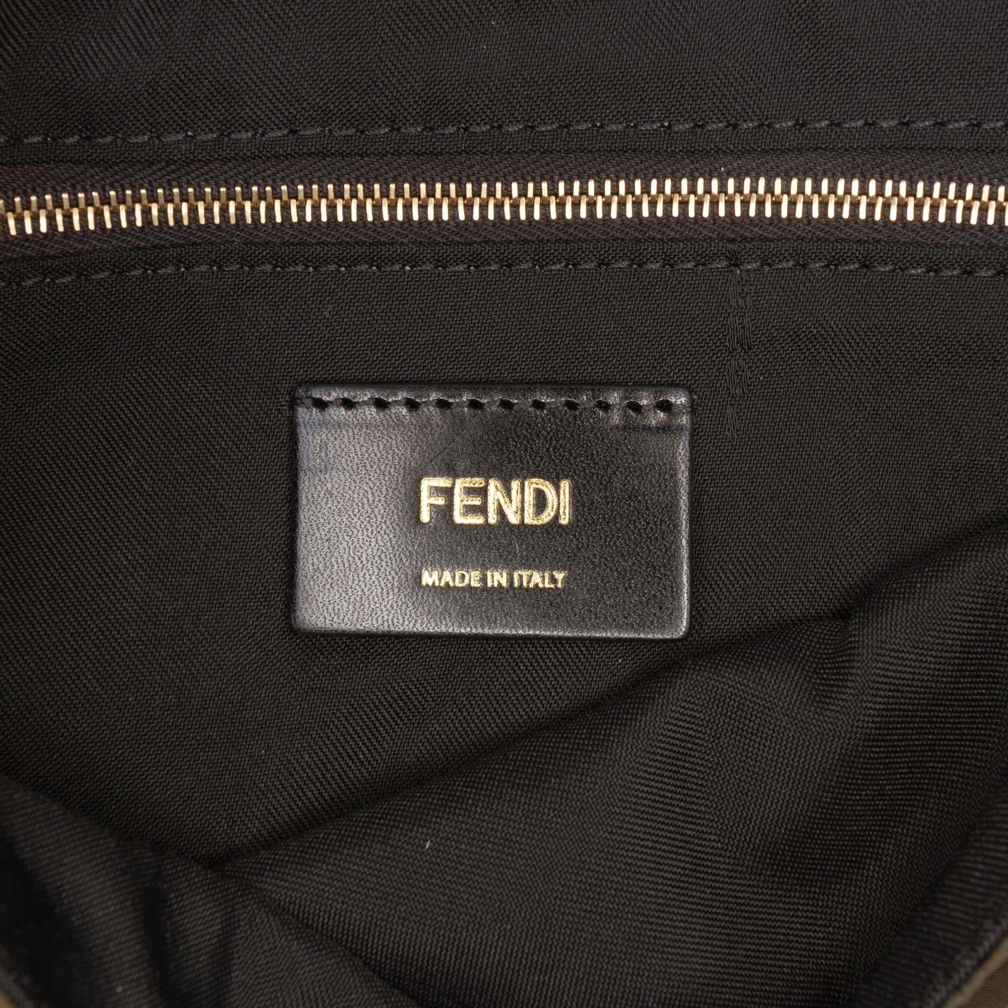 Fendi Nylon Convertible Baguette