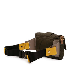 Fendi Nylon Convertible Baguette
