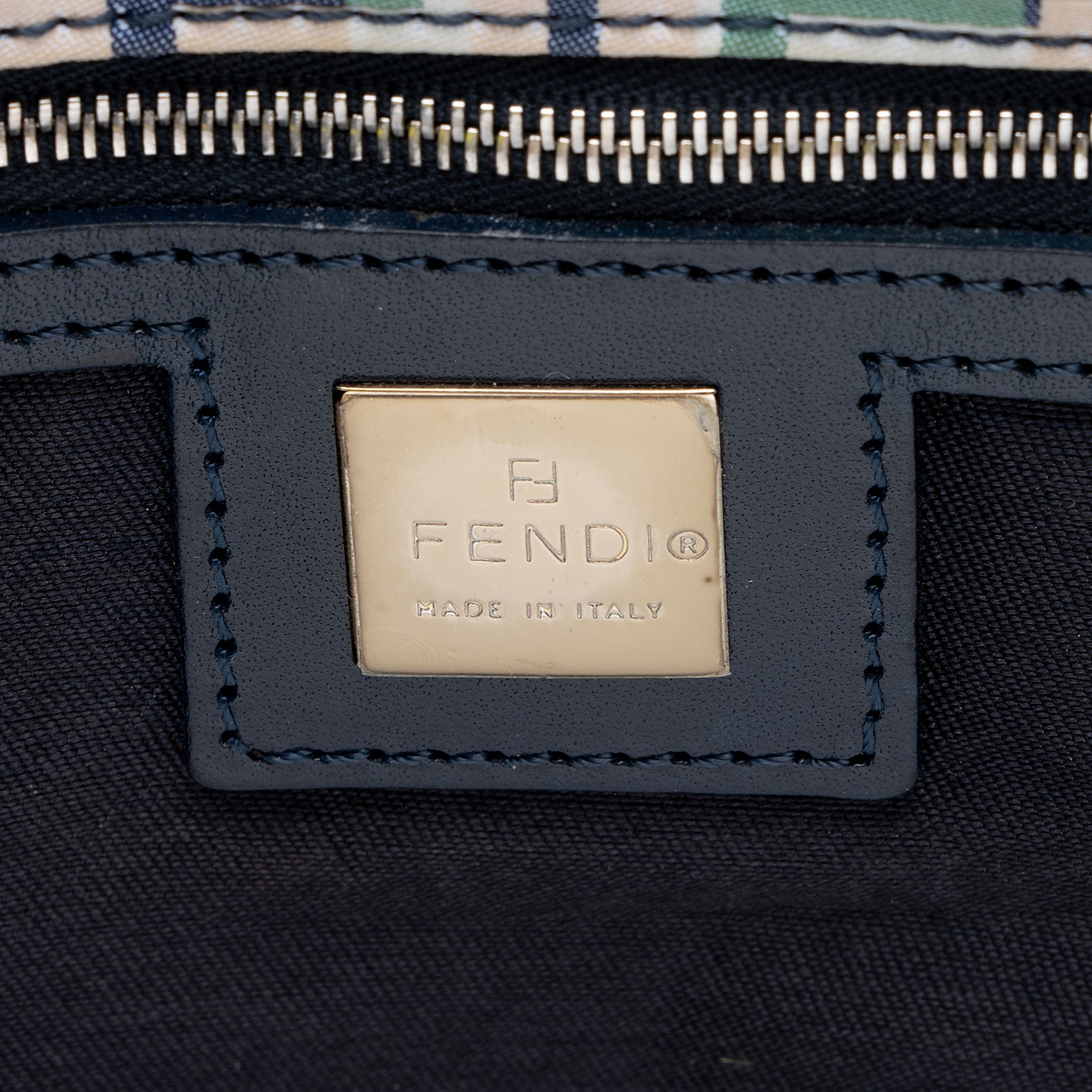 Fendi Vintage Zucca Nylon Tote
