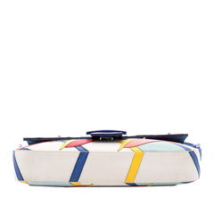 Fendi Patchwork Leather QuTweet Bird Baguette