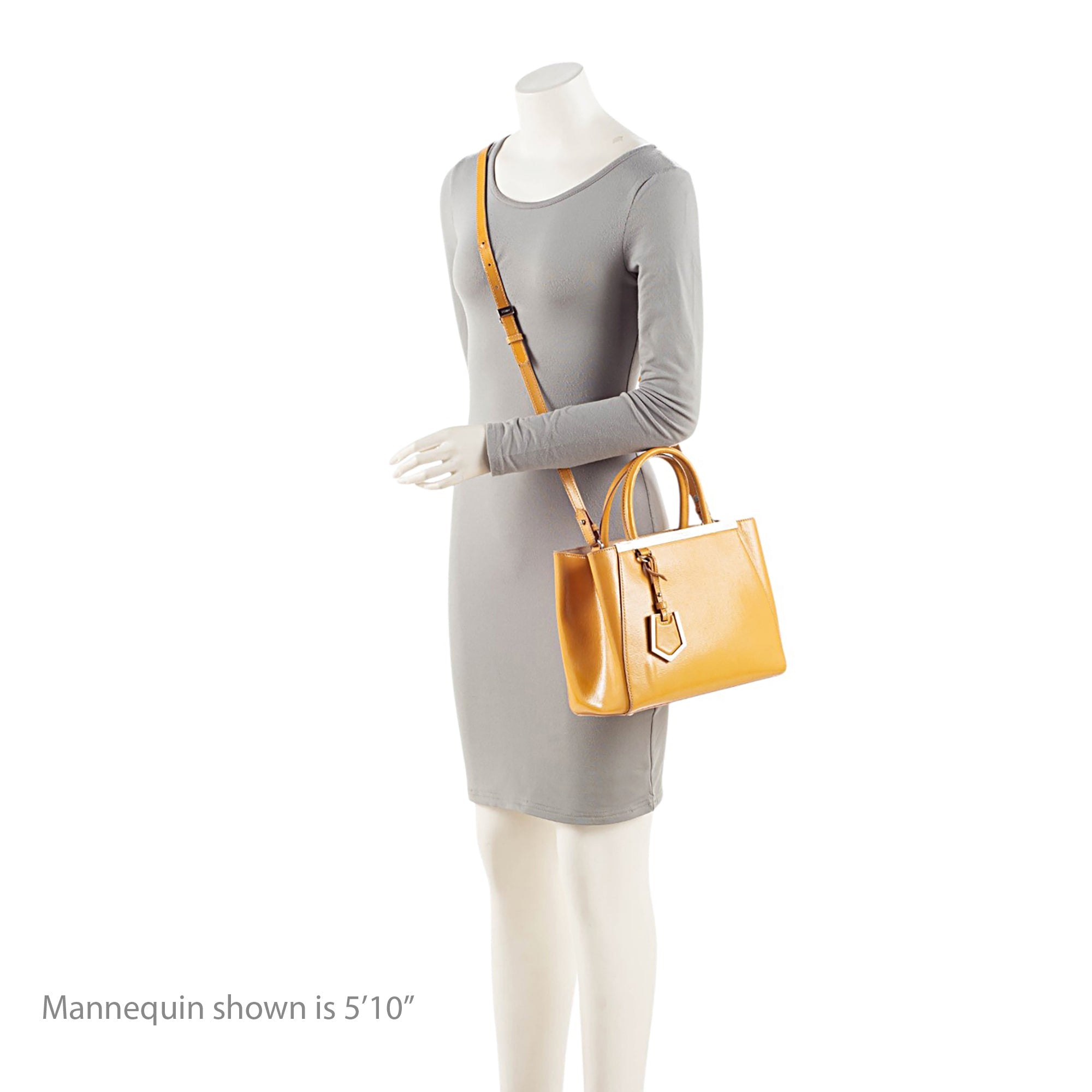 Fendi Patent Leather Petite 2Jours Tote