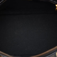 Fendi Pequin Coated Canvas Dome Satchel