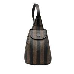 Fendi Pequin Coated Canvas Sling Bag