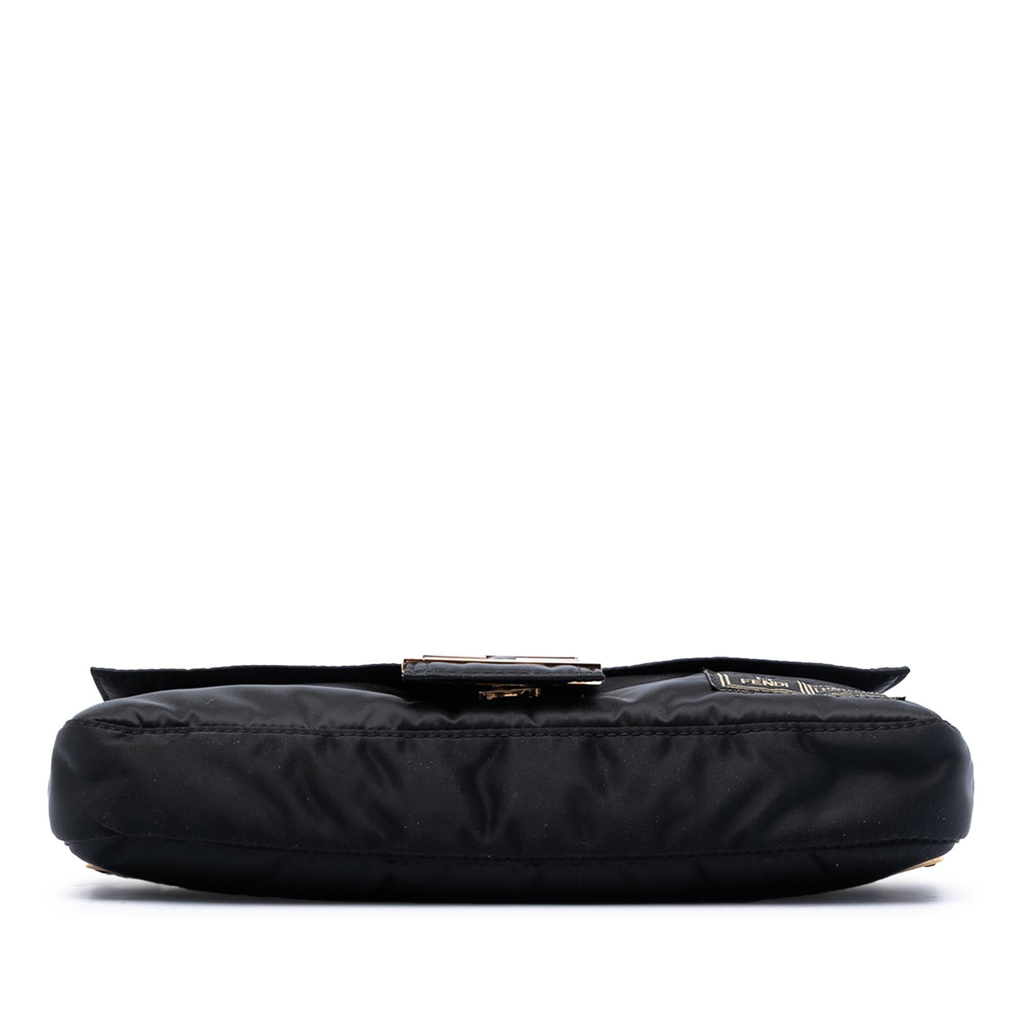 Fendi Porter Yoshida Nylon Convertible Baguette Satchel