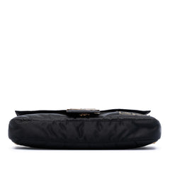 Fendi Porter Yoshida Nylon Convertible Baguette Satchel