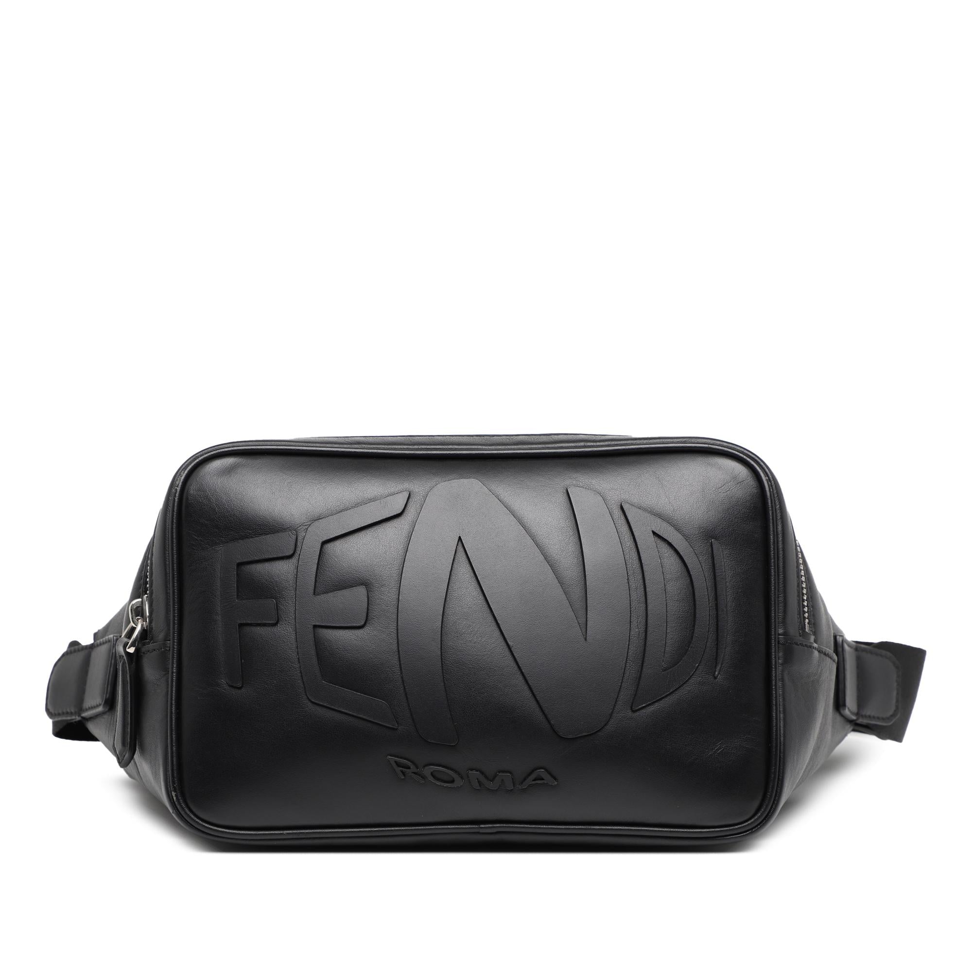 Fendi Sarah Coleman Leather Fisheye Belt Bag