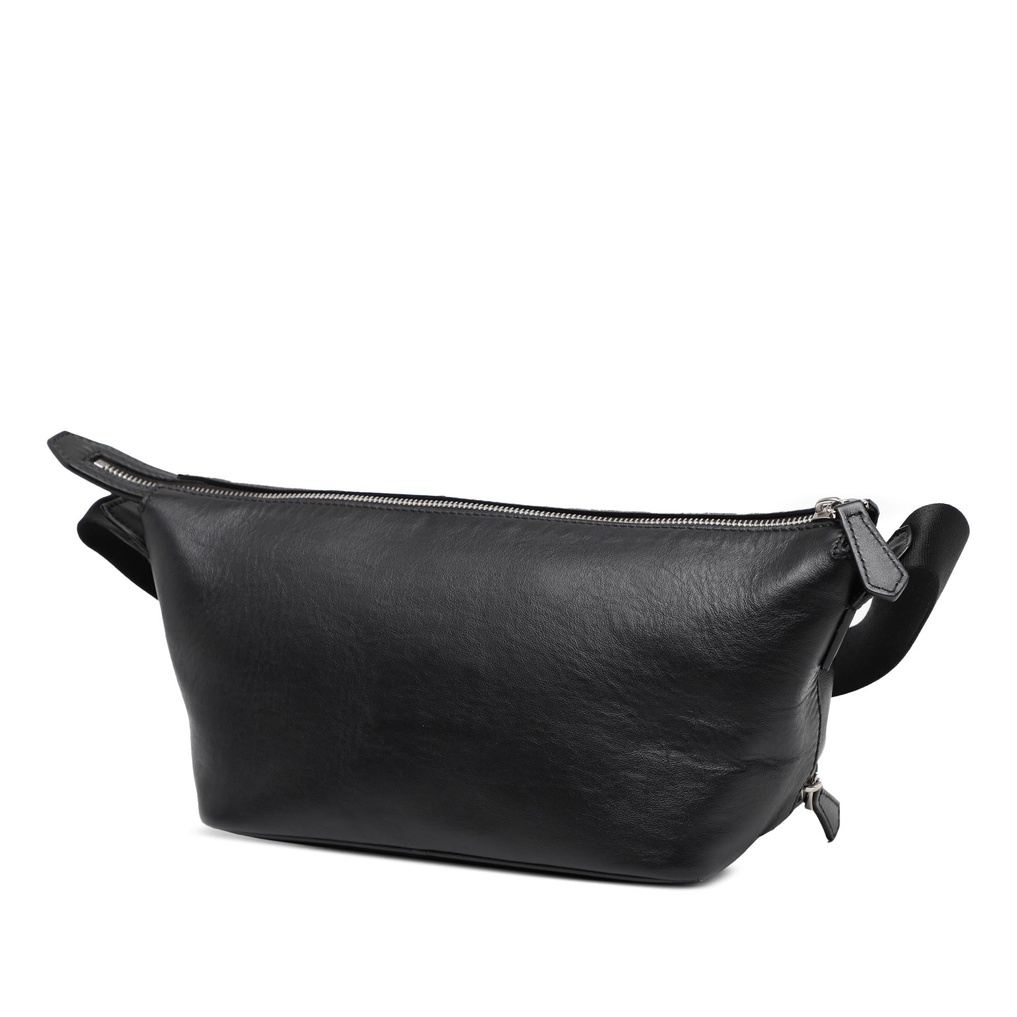 Fendi Sarah Coleman Leather Fisheye Belt Bag