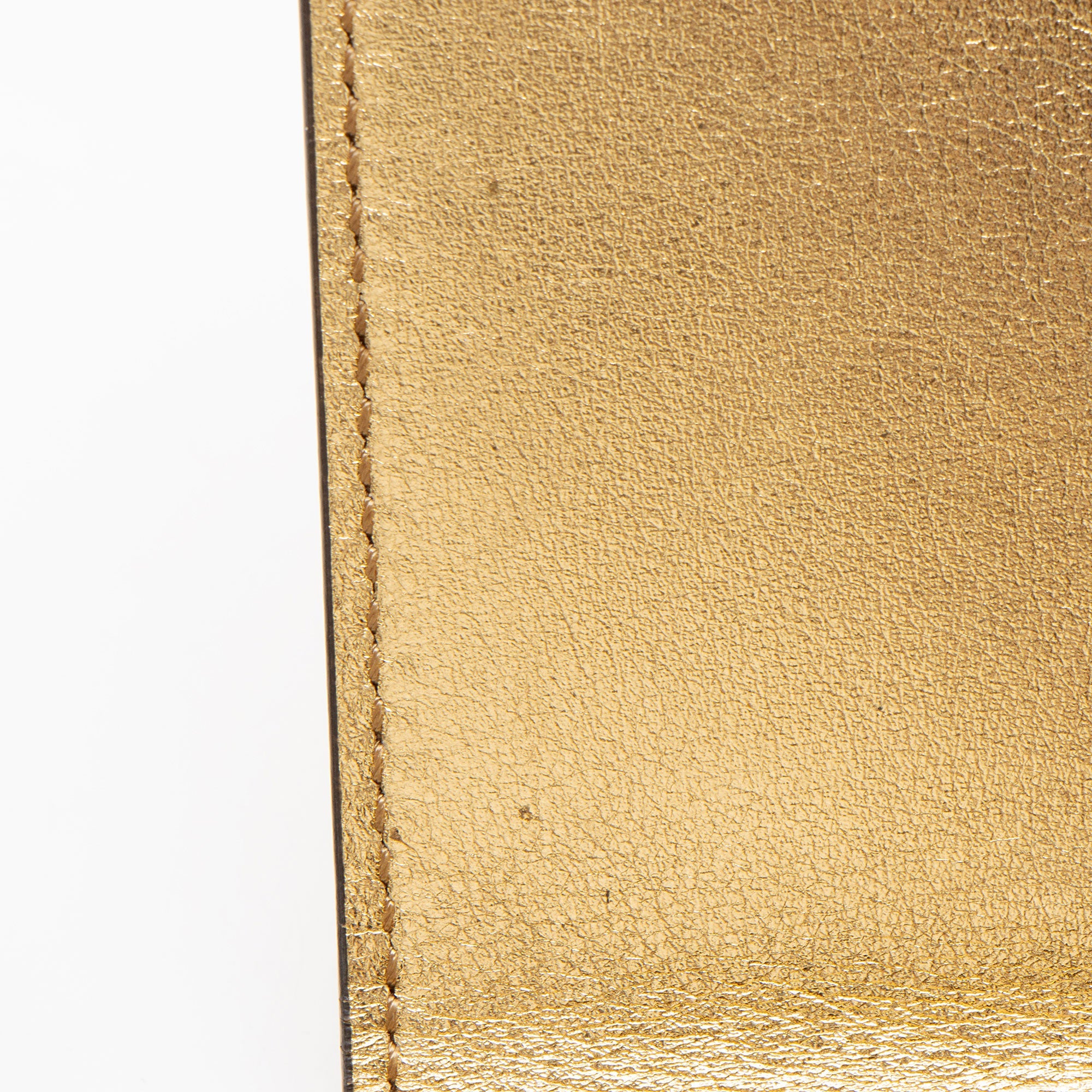 Fendi Selleria Leather Peakaboo Compact Wallet
