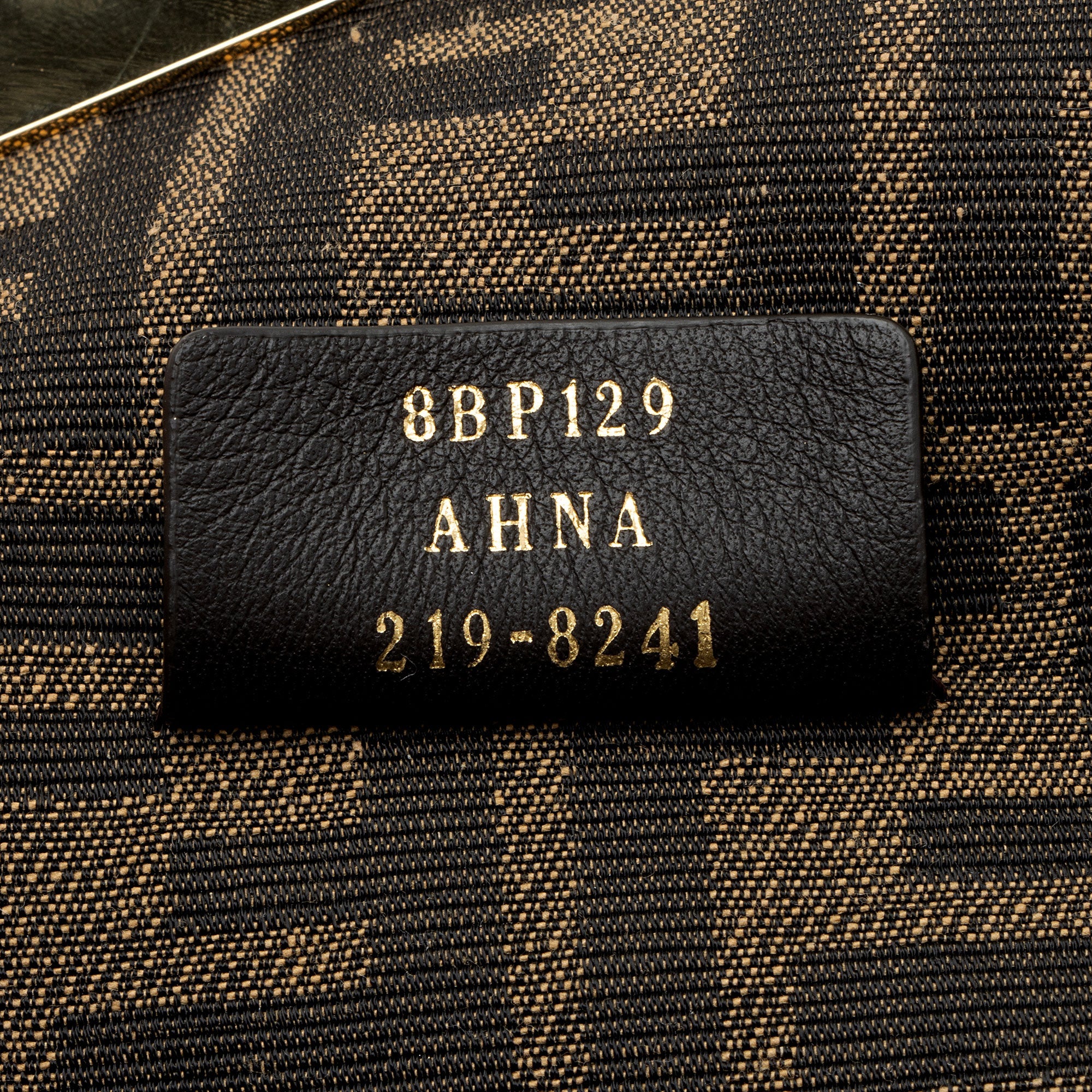 Fendi Shearling Fendi First Small Shoulder Bag
