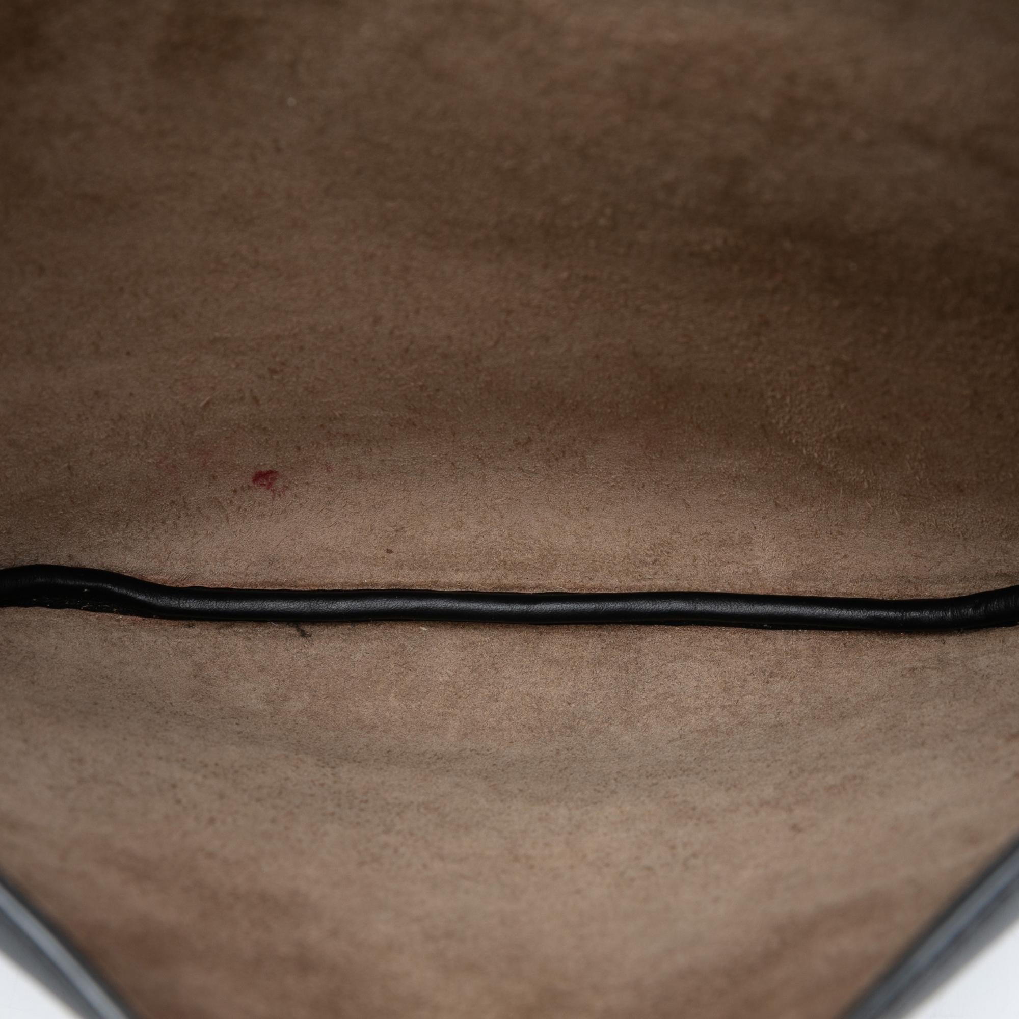 Fendi Small Leather Croissant Hobo Bag