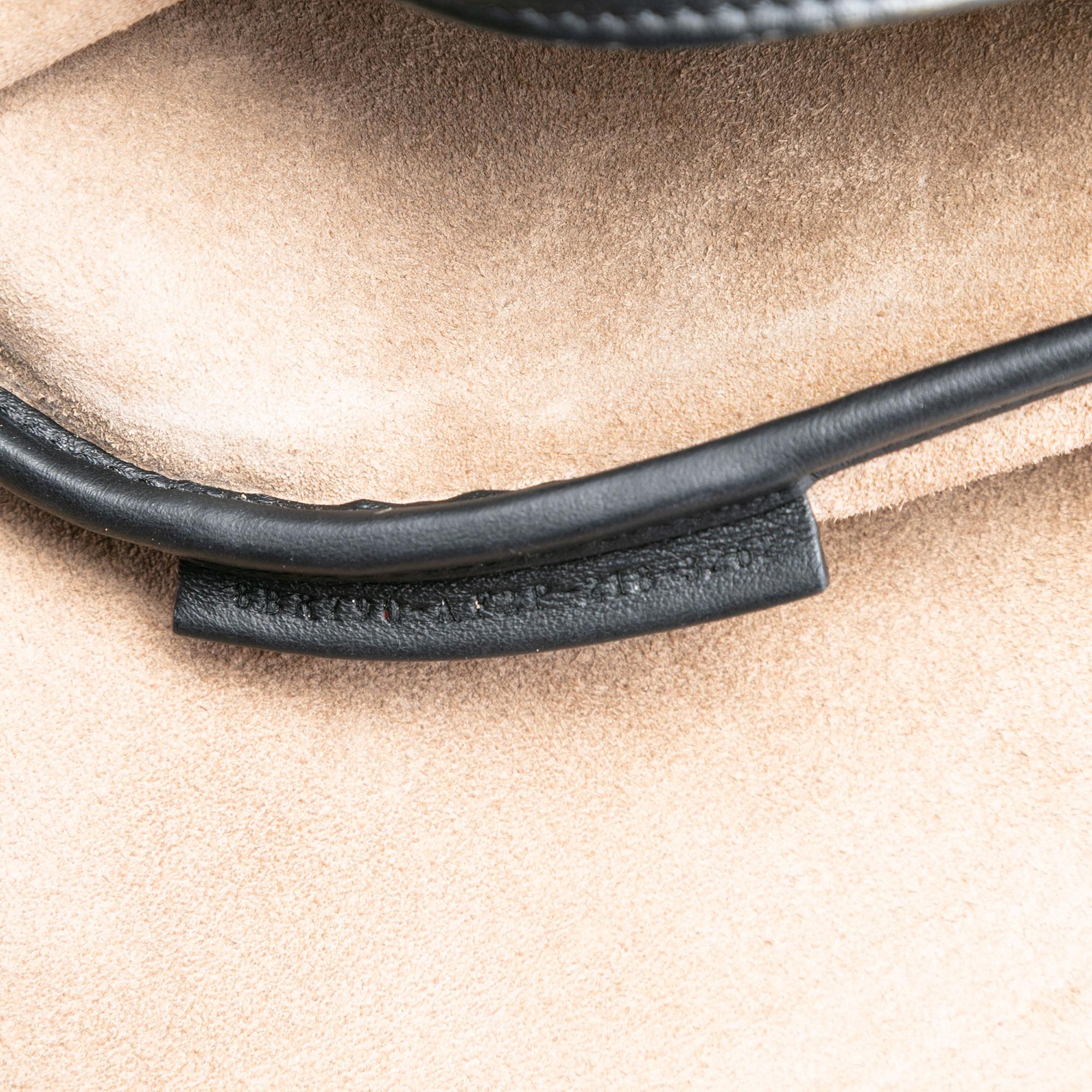 Fendi Small Leather Croissant Hobo Bag