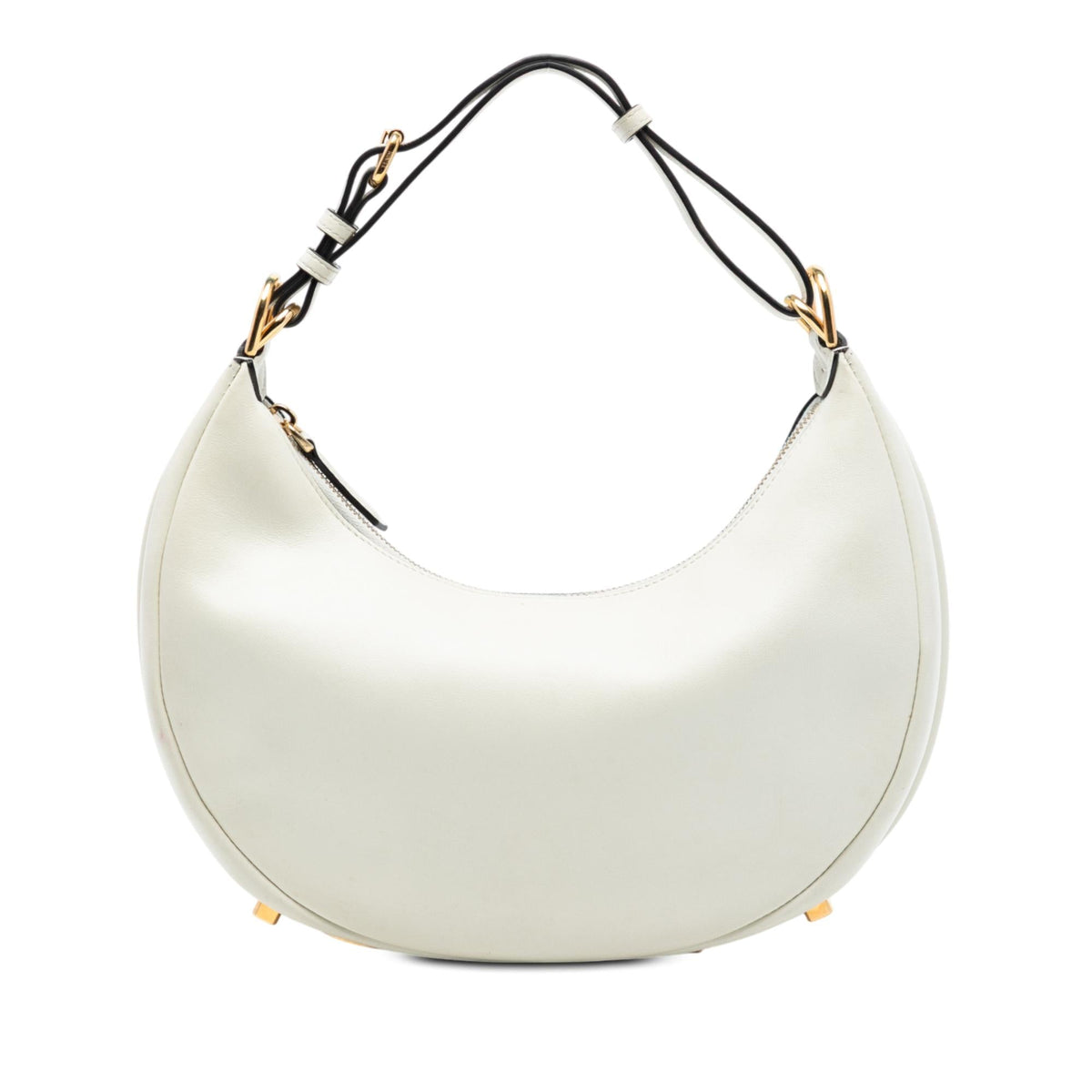 Fendi Small Leather Fendigraphy Hobo