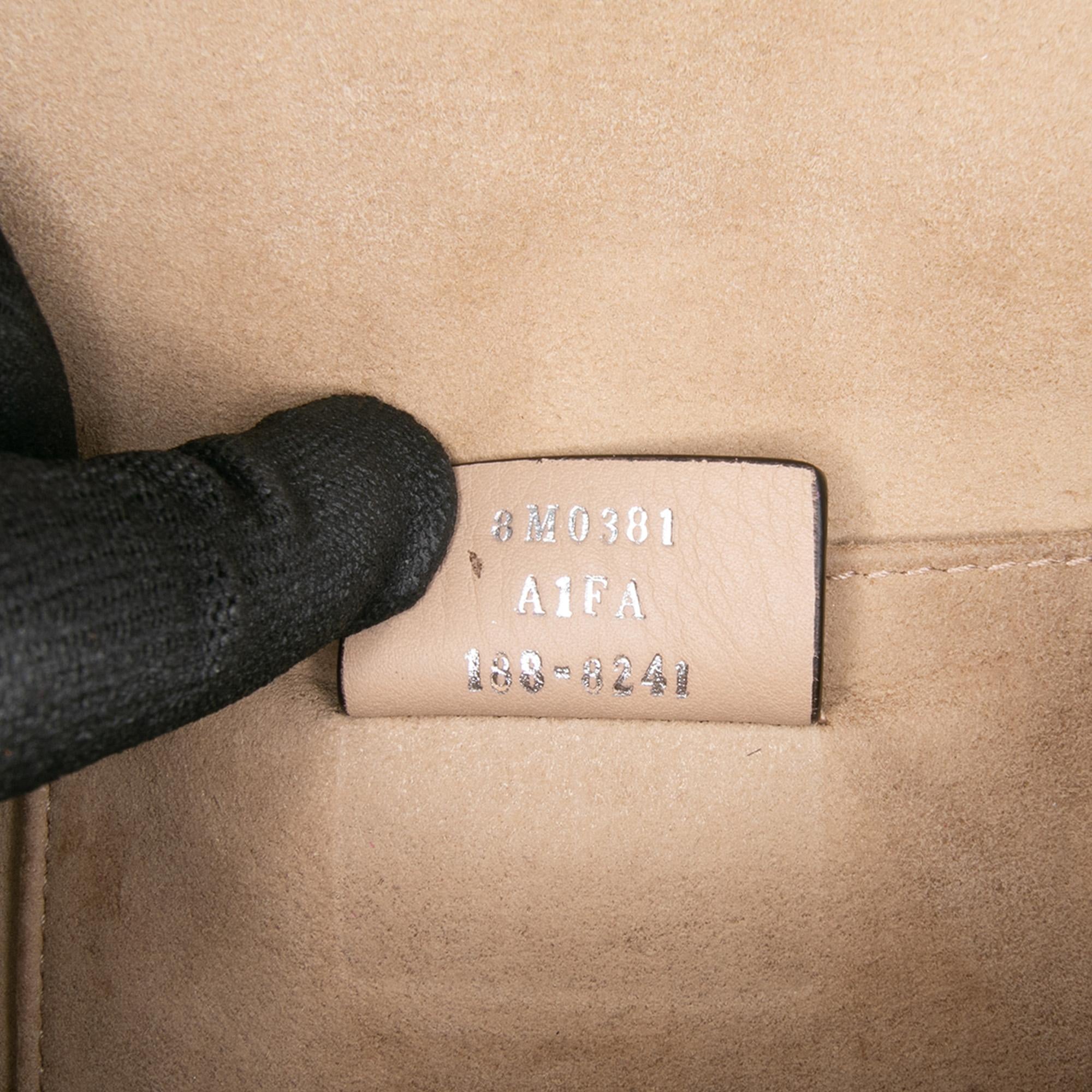 Fendi Small Leather Kan I Crossbody