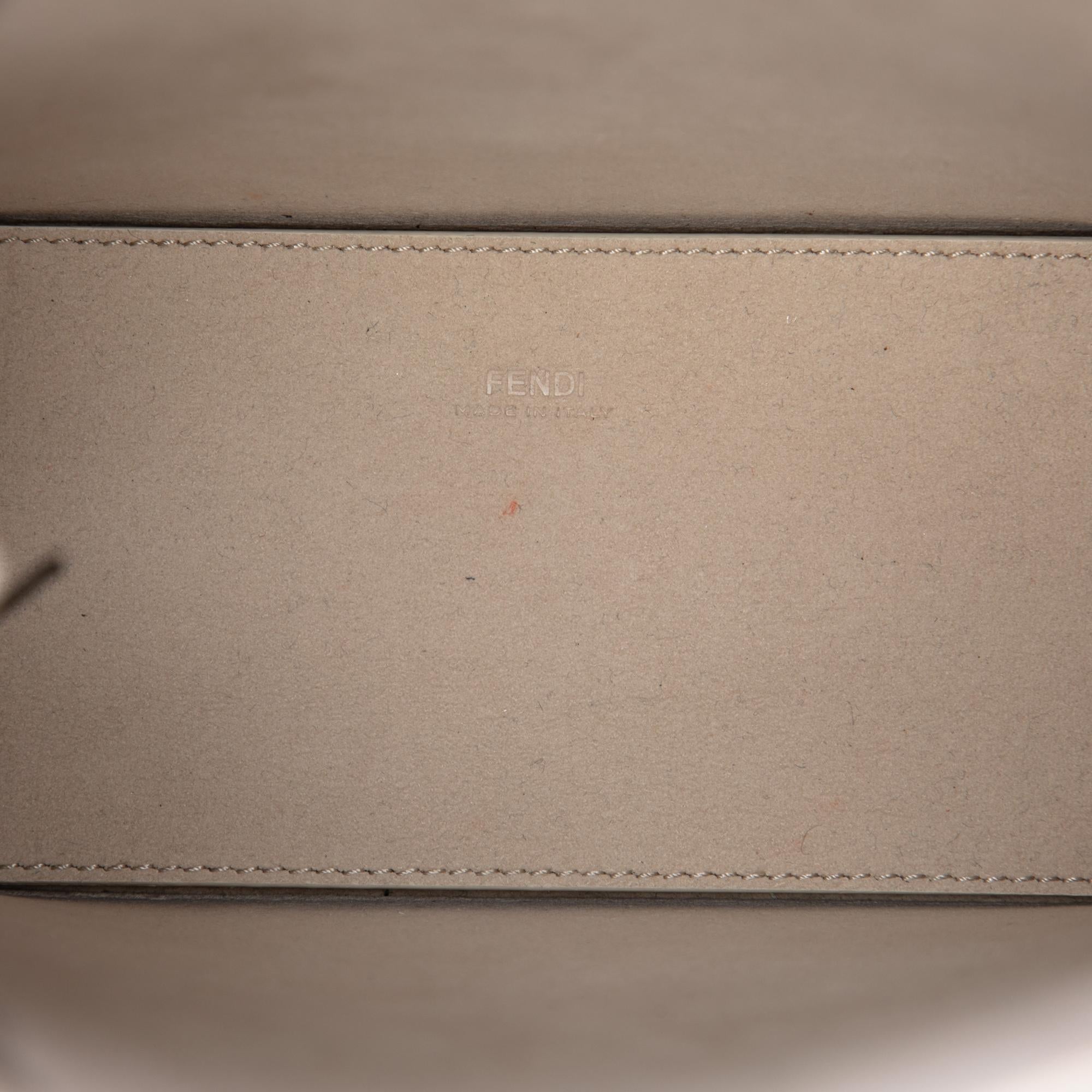 Fendi Small Leather Shopping Tote