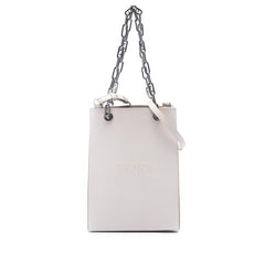 Fendi Small Leather Shopping Tote