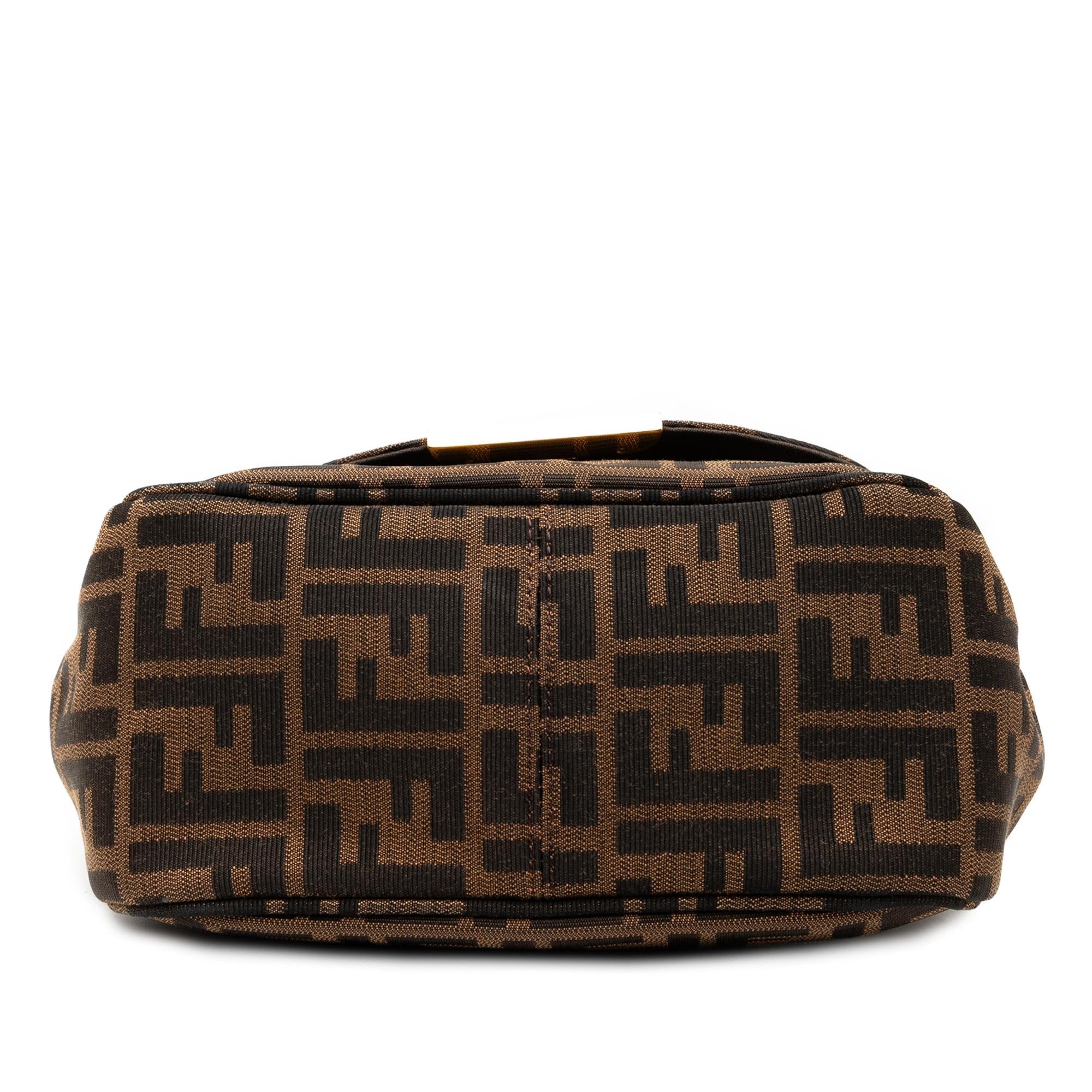 Fendi Small Zucca Canvas Artic Crossbody
