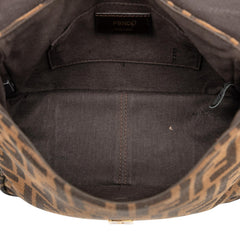 Fendi Small Zucca Canvas Artic Crossbody