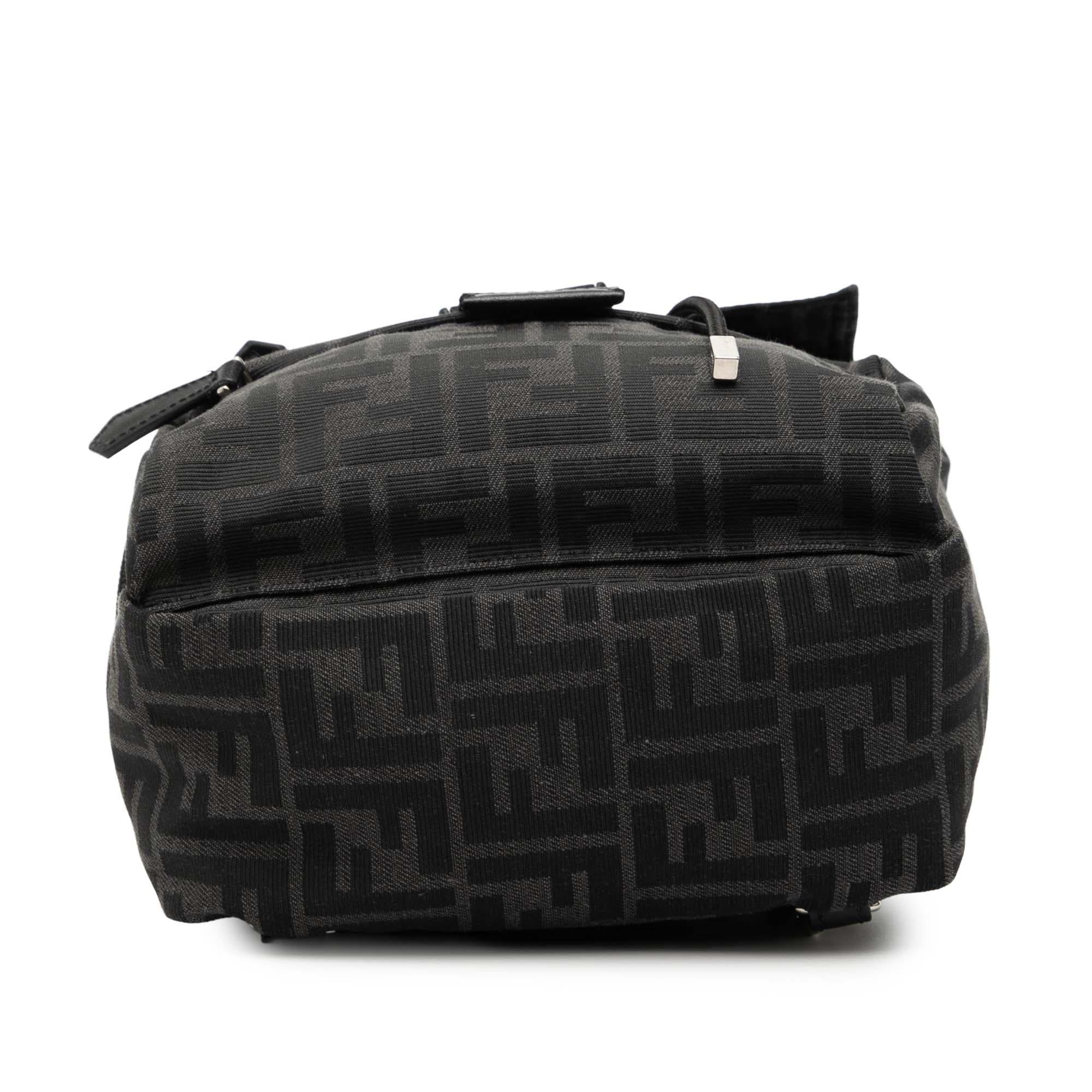 Fendi Small Zucca Canvas Fendiness Backpack