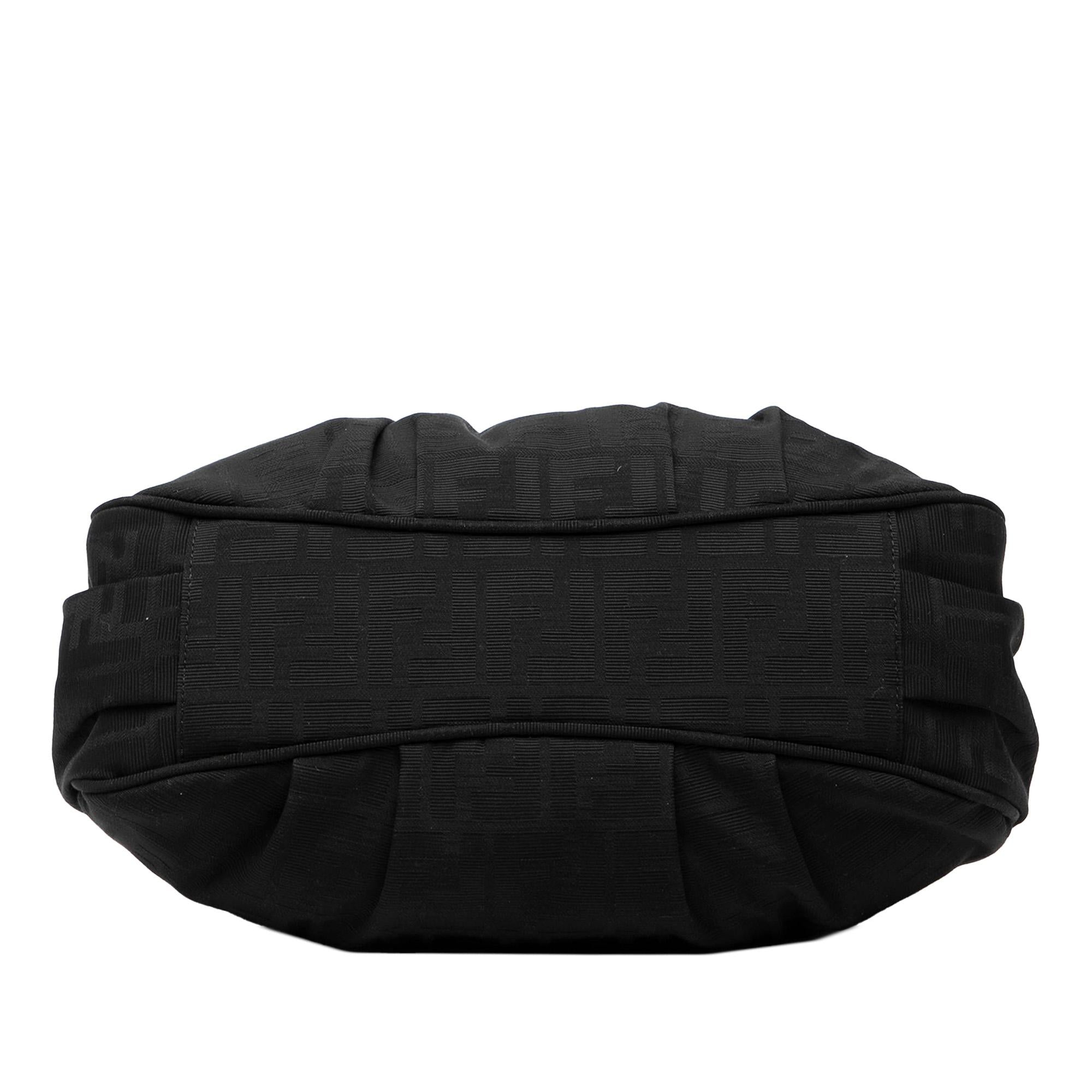 Fendi Small Zucca Canvas Mia Chain Tote