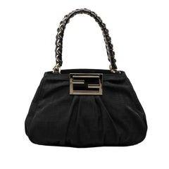 Fendi Small Zucca Canvas Mia Chain Tote