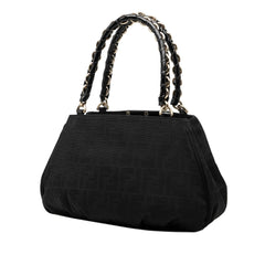 Fendi Small Zucca Canvas Mia Chain Tote
