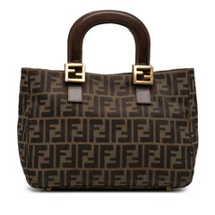Fendi Small Zucca Canvas Twins Tote
