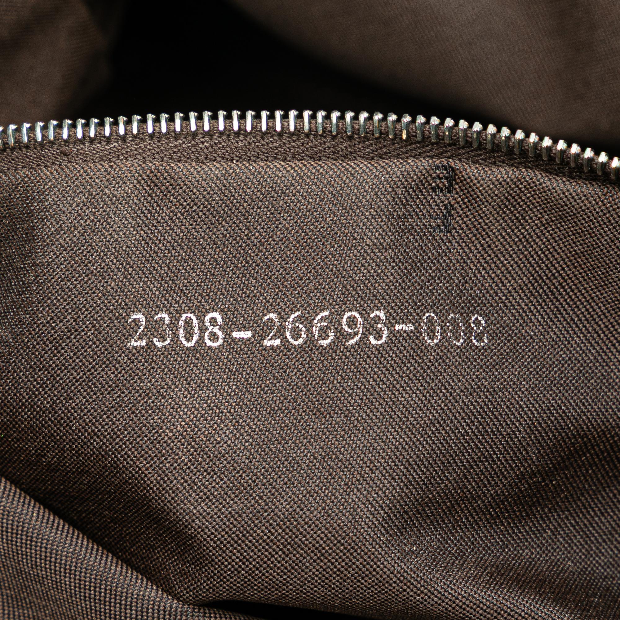 Fendi Small Zucca Canvas Twins Tote