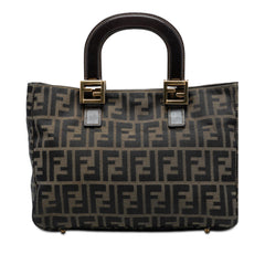 Fendi Small Zucca Canvas Twins Tote