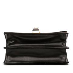 Fendi Small Zucca Embossed Leather Kan I Crossbody