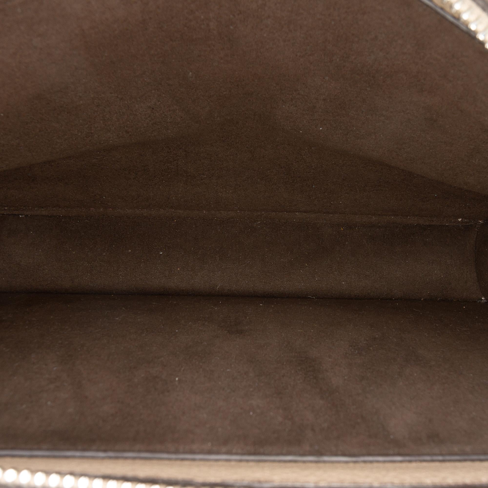Fendi Small Zucca Leather Peekaboo ISeeU Satchel