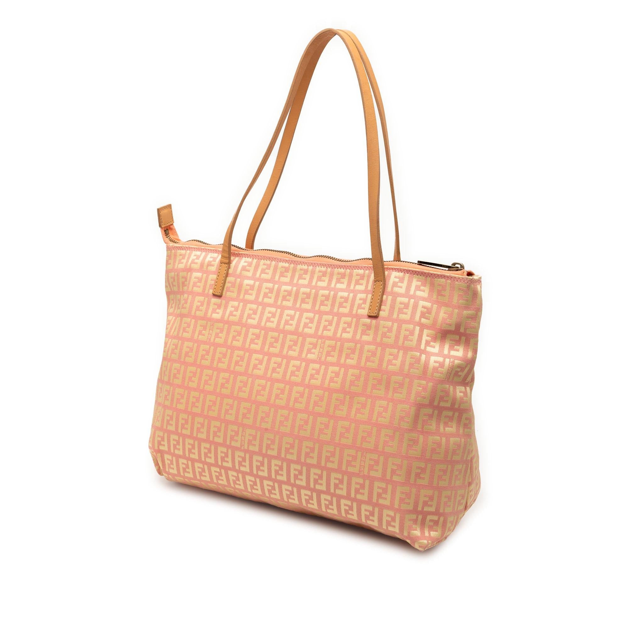 Fendi Small Zucchino Canvas Tote