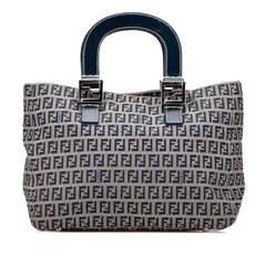 Fendi Small Zucchino Canvas Twins Tote