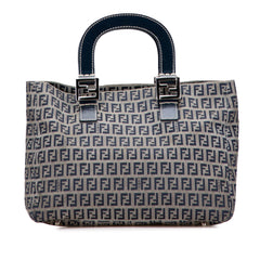 Fendi Small Zucchino Canvas Twins Tote