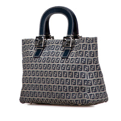Fendi Small Zucchino Canvas Twins Tote