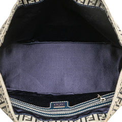 Fendi Small Zucchino Canvas Twins Tote