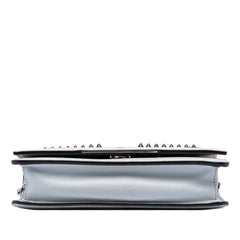 Fendi Studded Leather Monster Eyes Tube Wallet On Chain