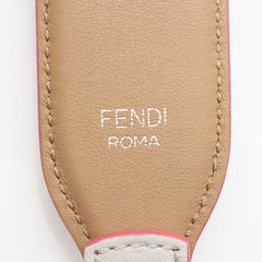 Fendi Studded Leather Strap You Shoulder Strap