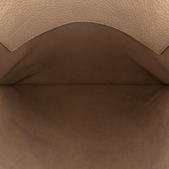 Fendi Sue Tilley Leather Banana Shopper Tote
