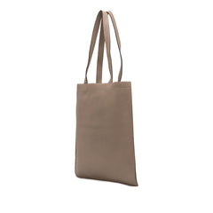 Fendi Sue Tilley Leather Banana Shopper Tote