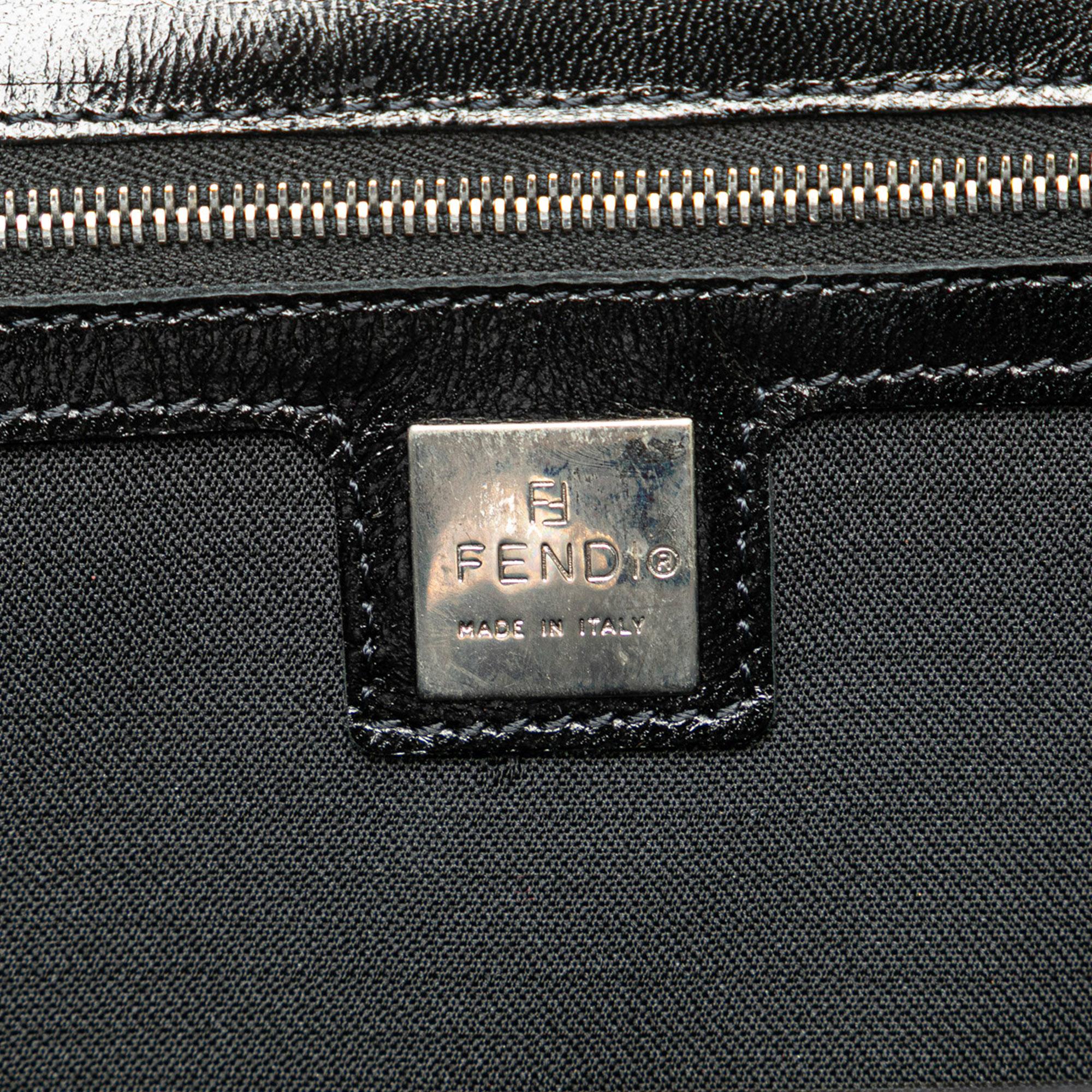 Fendi Velvet Shoulder Bag