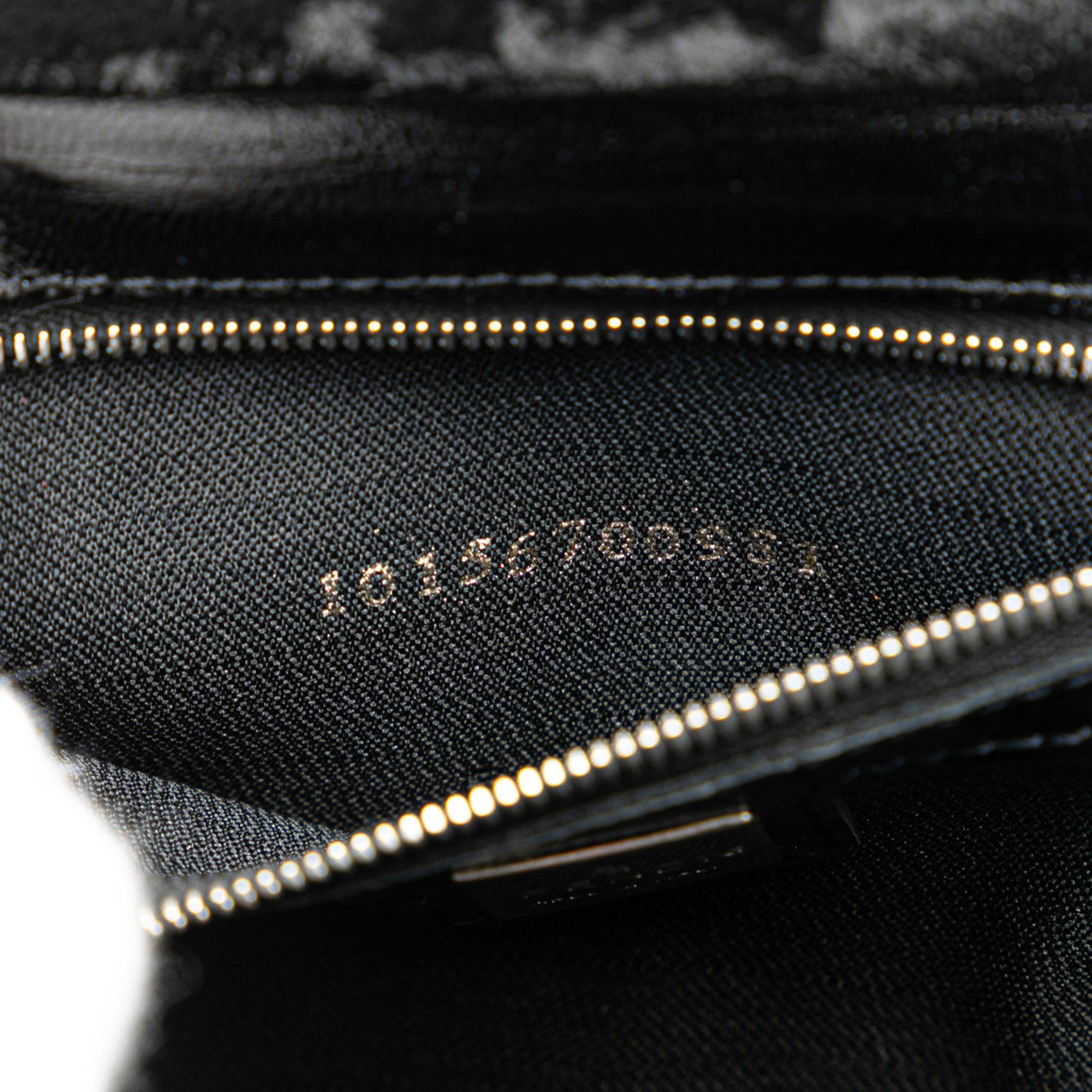 Fendi Velvet Shoulder Bag