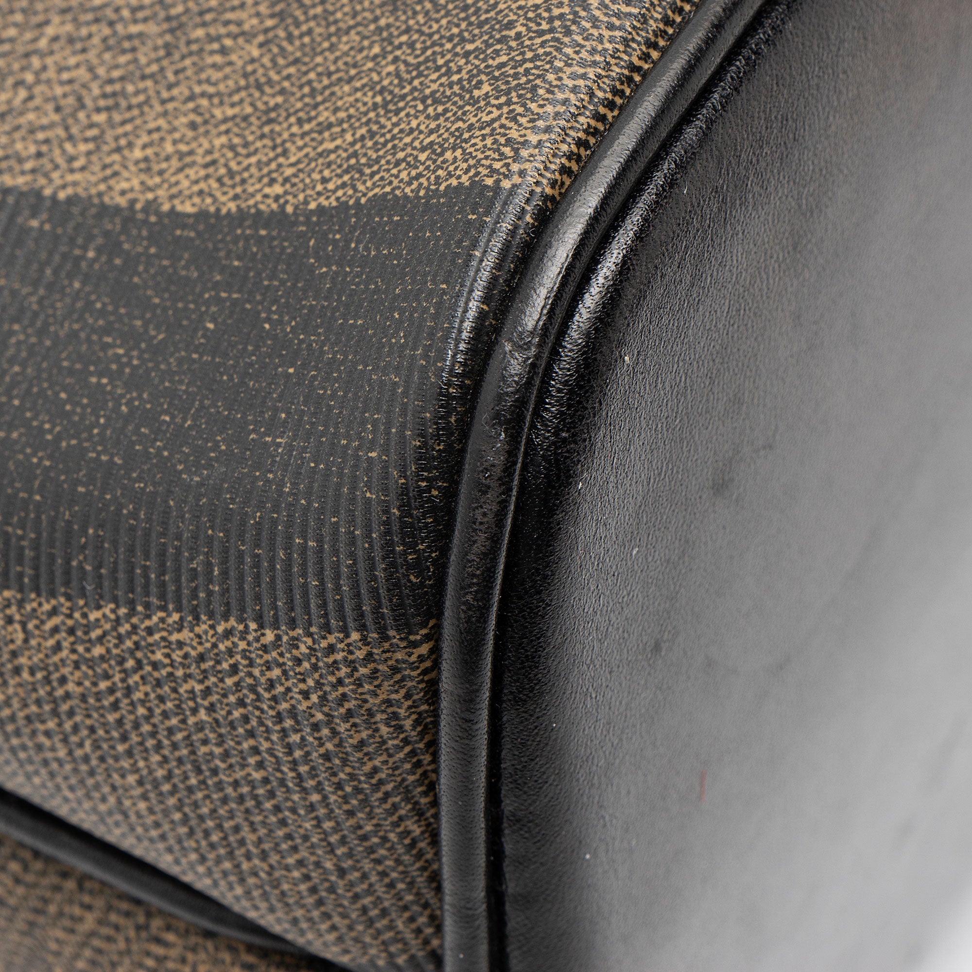 Fendi Vintage Pequin Dome Satchel