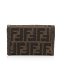 Fendi Vintage Zucca Compact Wallet