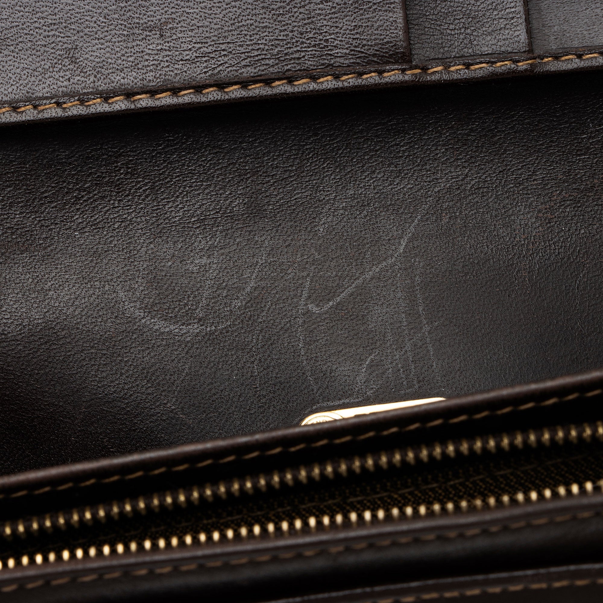 Fendi Vintage Zucca Compact Wallet